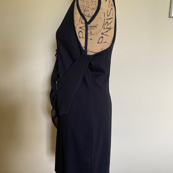 A/X Armani Exhange Sleeveless Black Dress L - Picture 3 of 5